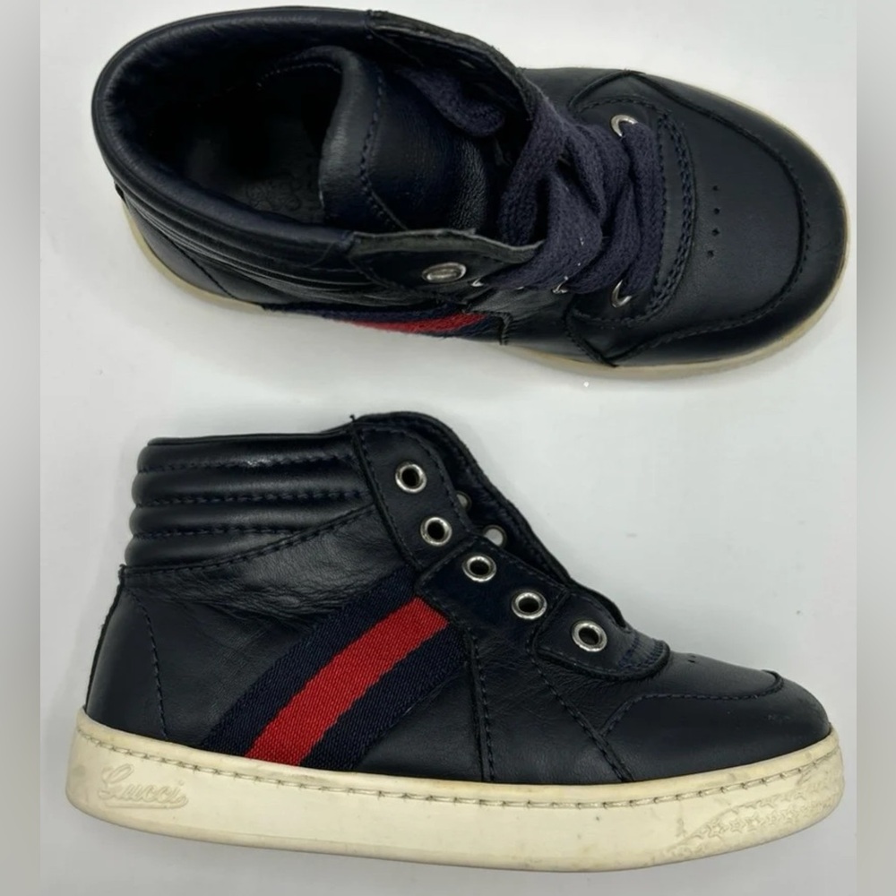 Gucci Gomma Milford high top toddler Sneakers